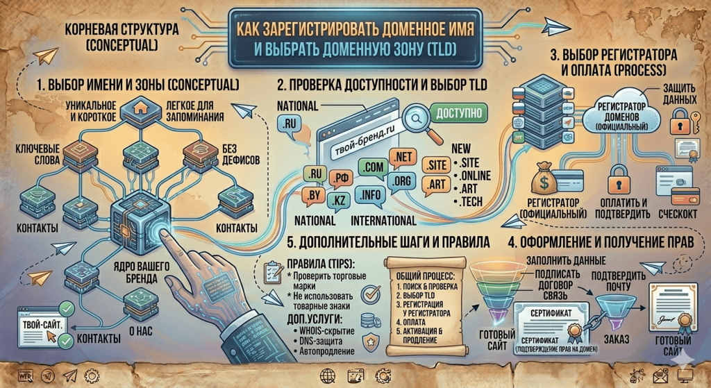 Что такое доменная зона, как ее выбрать