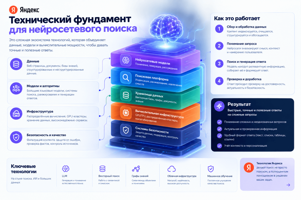 Технический фундамент для нейросетевого поиска